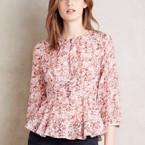 Moulinette Soeurs Anthropologie “Amelie” Blouse